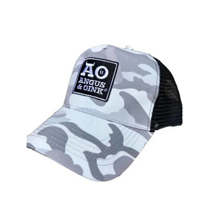 Angus & Oink Angus&Oink Camo Snapback Trucker Cap