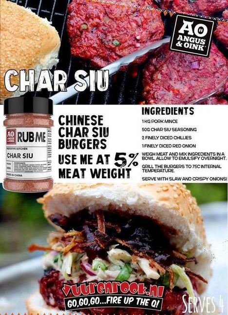 Angus & Oink Angus&Oink Char Siu Seasoning 240 gram