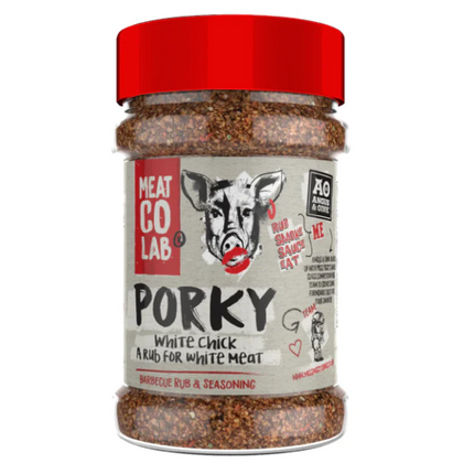 Angus & Oink Angus&Oink (Meat Co Lab) Porky White Chick - Competition Style BBQ Rub 200 gram