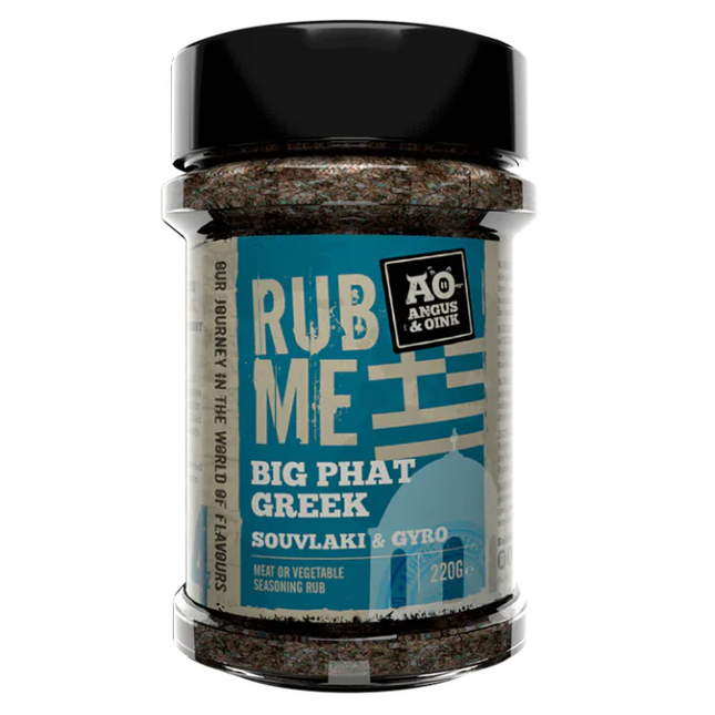 Angus & Oink Angus&Oink (Rub Me) Big Phat Greek Seasoning 210 gram