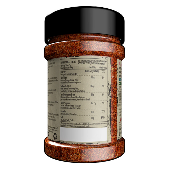 Angus & Oink Angus&Oink (Rub Me) El Jefe Chilli x Lime Seasoning 210 gram