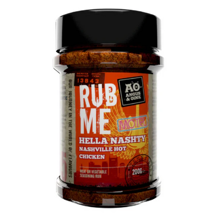 Angus & Oink Angus&Oink (Rub Me) Hella Nashty Nashville Hot Chicken Seasoning 200 gram