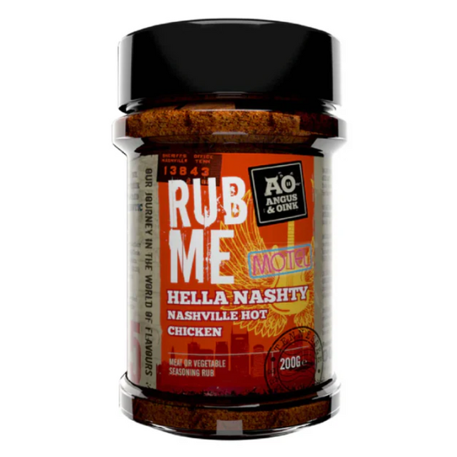 Angus & Oink Angus&Oink (Rub Me) Hella Nashty Nashville Hot Chicken Seasoning 200 gram