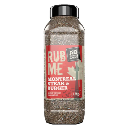 Angus & Oink Angus&Oink (Rub Me) Montreal Steak & Burger Seasoning 1,2 kg
