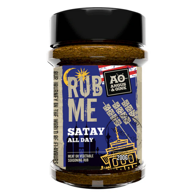 Angus & Oink Angus&Oink (Rub Me) Satay Seasoning 200 gram