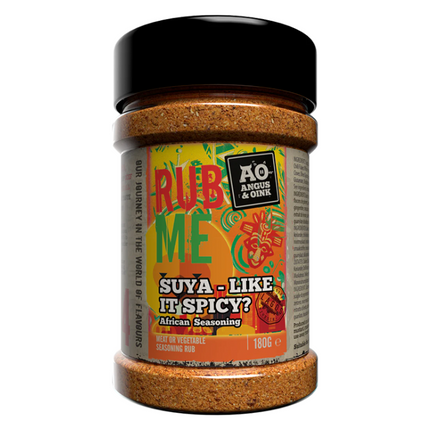 Angus & Oink Angus&Oink (Rub Me) Suya African Seasoning Nut Free 180 gram