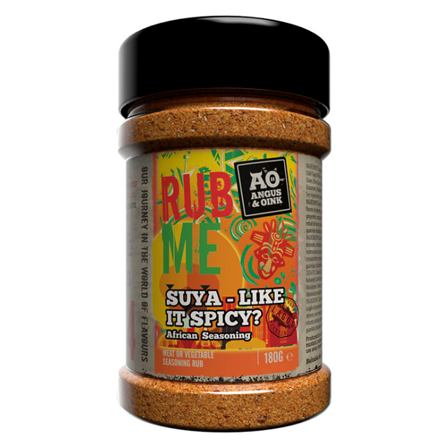Angus & Oink Angus&Oink (Rub Me) Suya African Seasoning Nut Free 180 gram