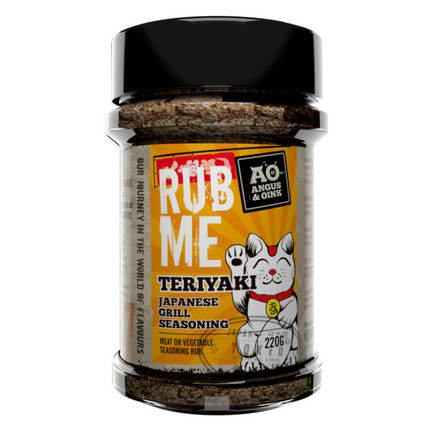 Angus & Oink Angus&Oink (Rub Me) Teriyaki Japanese Grill Seasoning 200 gram