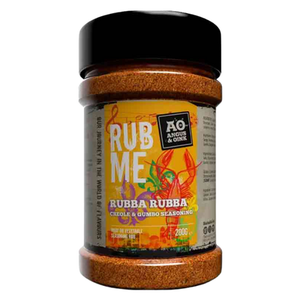 Angus & Oink Angus&Oink Rubba Rubba BBQ Seasoning 200 gram