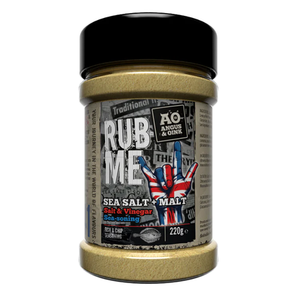 Angus & Oink Angus&Oink Sea Salt + Malt 220 gram