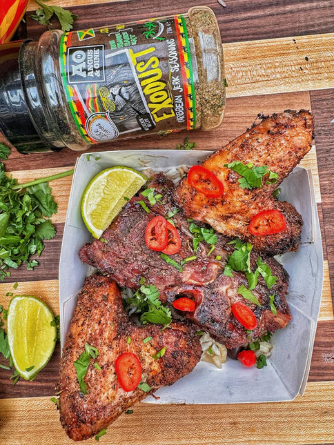 Angus & Oink Sorry We Lost The Date... Angus&Oink Exodust Jamaican Jerk Seasoning 200 gram