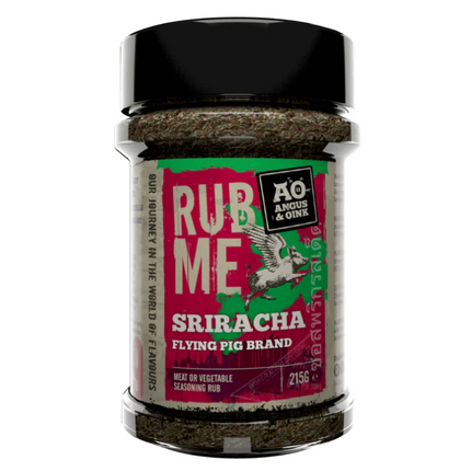 Angus & Oink Sorry We Lost The Date...Angus&Oink (Rub Me) Sriracha Seasoning 215 gram
