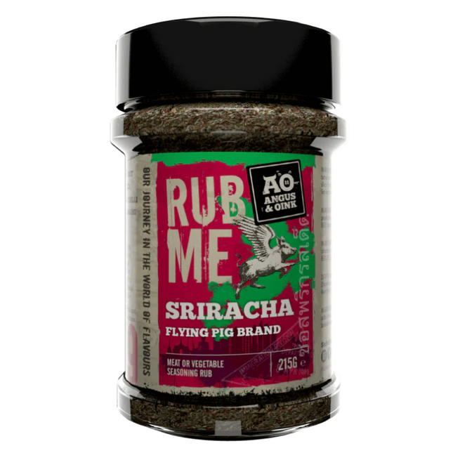 Angus & Oink Sorry We Lost The Date...Angus&Oink (Rub Me) Sriracha Seasoning 215 gram