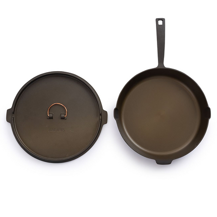 Barebones Barebones Cast Iron Skillet All In One 30 cm