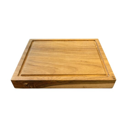 Basic Culinair Basic Culinair Teakhouten Snijplank 30 x 25 x 4 cm
