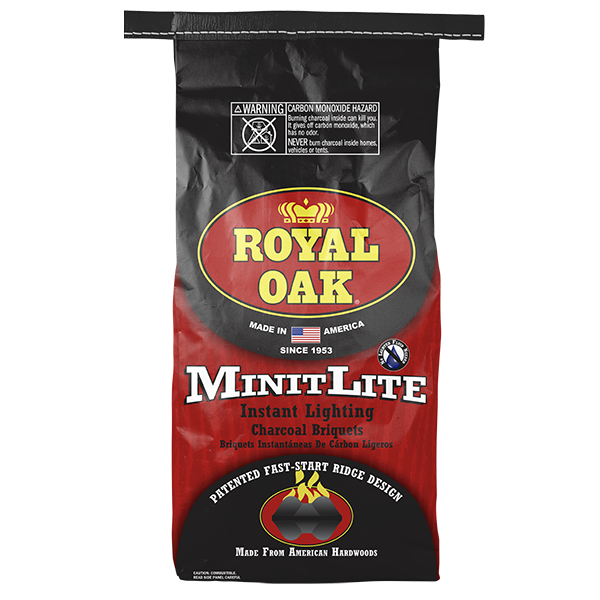B&B Royal Oak Minit Lite Instant Charcoal Briquets 1.5 kg