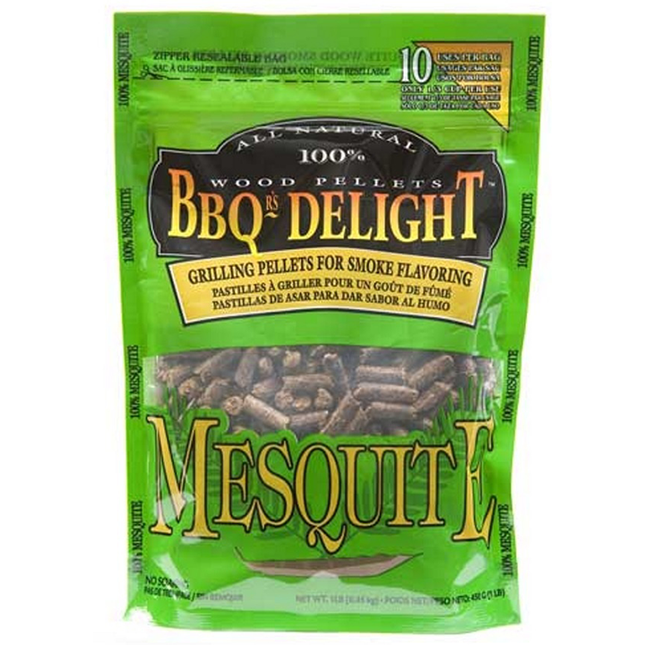BBQ Delight BBQ Delight Mesquite BBQ Pellets 450 gram