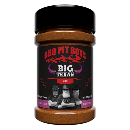 BBQ Pit Boys BBQ Pitboys Big Texan Rub 230 gram