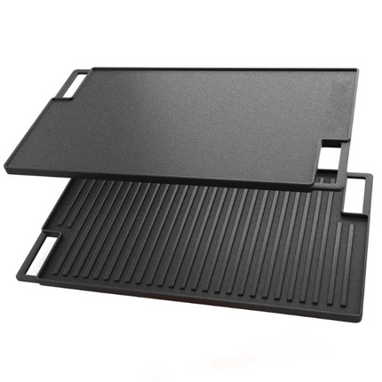 BBQnovation BBQnovation Dubbelzijdige Gietijzeren Plancha