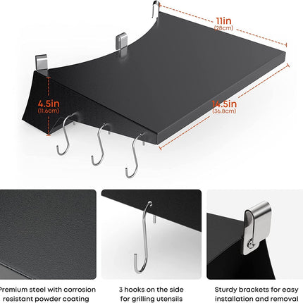 BBQnovation BBQNovation Zijtafels TBV 57 cm Kogel BBQ