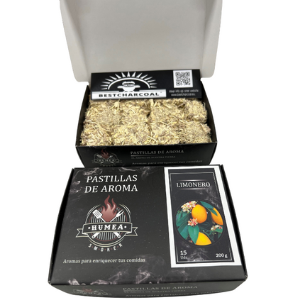 Best Charcoal Bestcharcoal Pastillas De Aroma, Limonero 200 gram