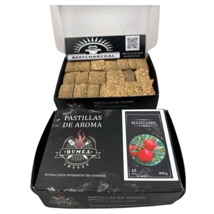 Best Charcoal Bestcharcoal Pastillas De Aroma, Manzano 200 gram