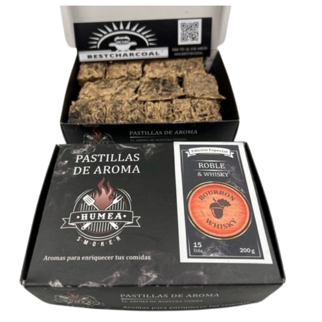 Best Charcoal Bestcharcoal Pastillas De Aroma, Roble & Whisky 200 gram