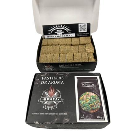 Best Charcoal Bestcharcoal Pastillas De Aroma, Tomillo 200 gram