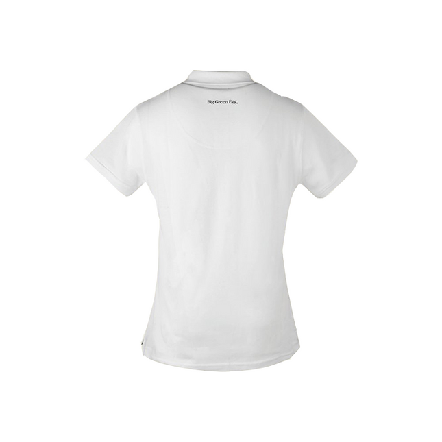 Big Green Egg Big Green Egg Golf Poloshirt Dames Wit