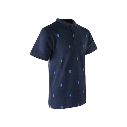 Big Green Egg Big Green Egg Golf Poloshirt Navy Blauw