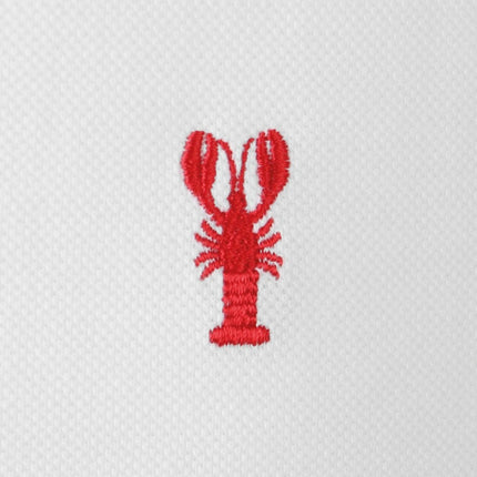 Big Green Egg Big Green Egg Golf Poloshirt Wit