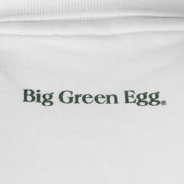 Big Green Egg Big Green Egg Golf Poloshirt Wit