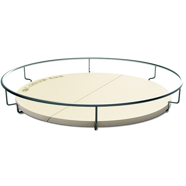 Big Green Egg Big Green Egg Half ConvEGGtor Stone XXLarge 1 stuk