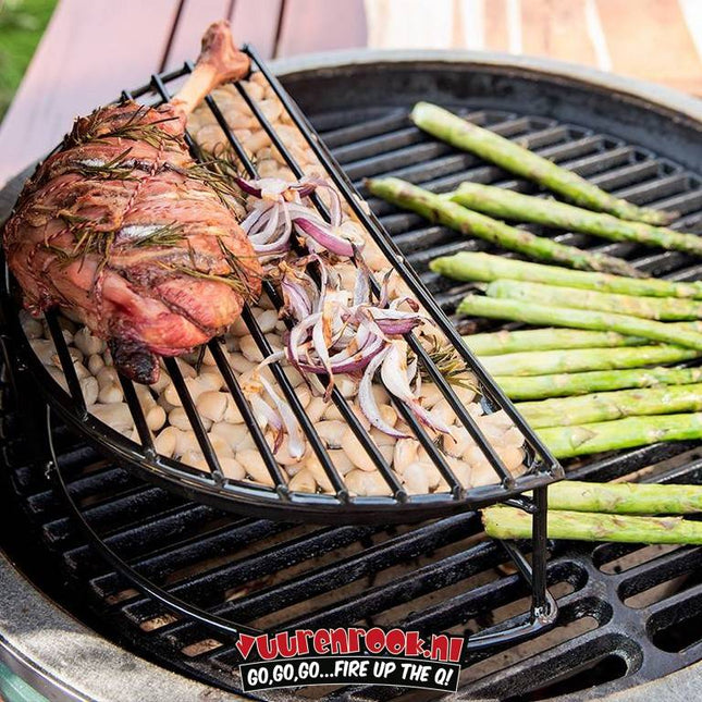 Big Green Egg Big Green Egg Half Moon Grill Verhoger Medium / Small / Minimax