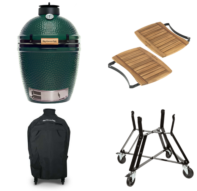 Big Green Egg Big Green Egg Medium + Nest + Mates + Cover