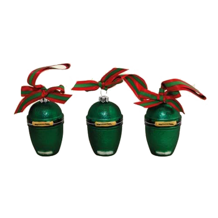 Big Green Egg Big Green Egg  Mini Christmas Ornaments 3 stuks