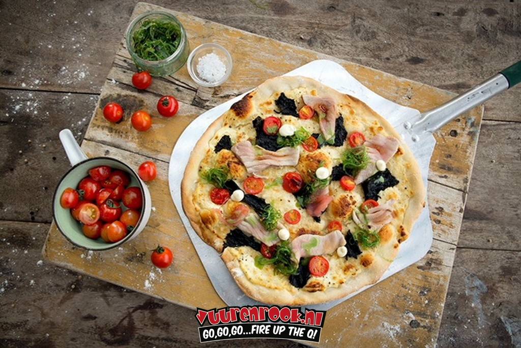 Big Green Egg Aluminium Pizza Schep - ALL SMOKE BBQ Big Green Egg Aluminium Pizza Schep - ALL SMOKE BBQ