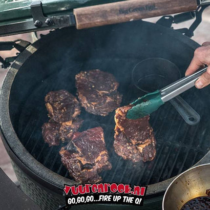 Big Green Egg Big Green Egg RVS BBQ Tang 40 cm