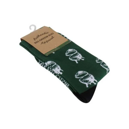 Big Green Egg Big Green Egg Sokken Groen/Wit