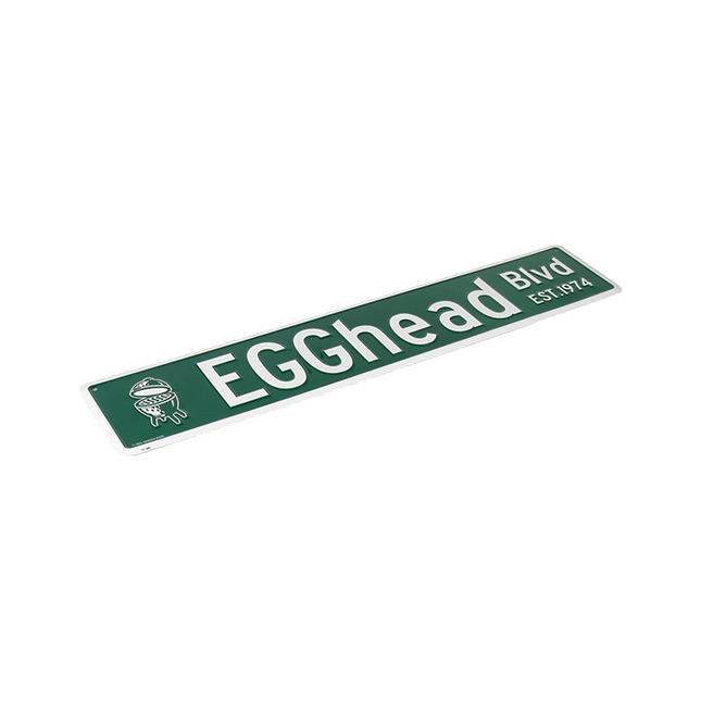 Big Green Egg Big Green Egg Straatnaambord Egghead BLVD