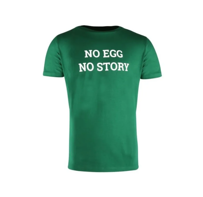 Big Green Egg Big Green Egg T-Shirt No Egg No Story Green