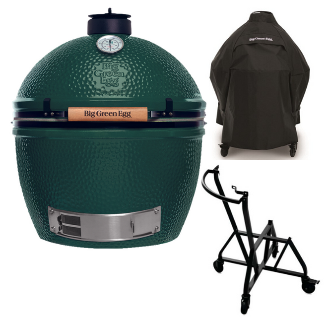 Big Green Egg Big Green Egg XLarge + Integgrated Nest + Handler + Cover