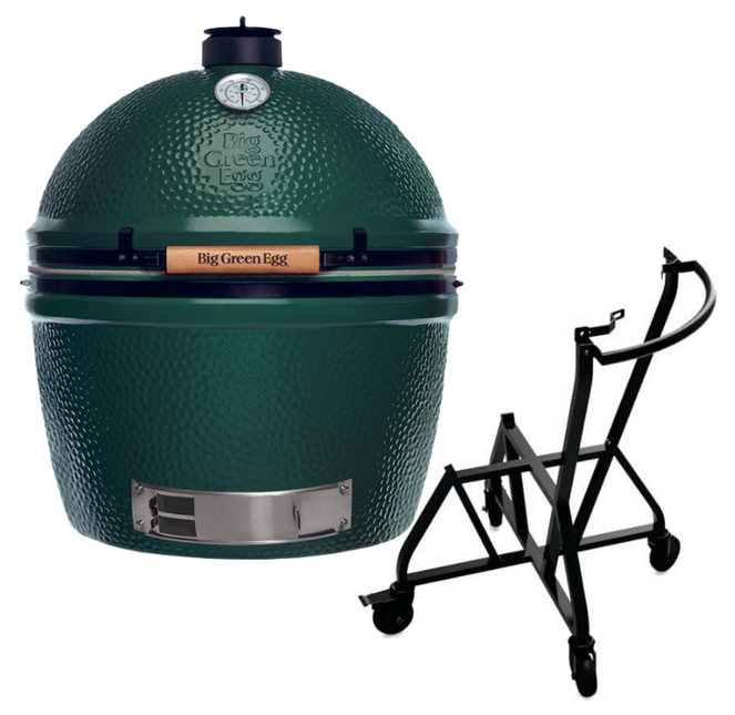 Big Green Egg Big Green Egg XXLarge + Integgrated Nest + Handler
