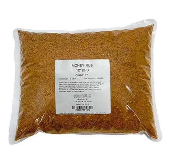 Big Poppa Smokers Big Poppa Smokers Money Rub 5LB