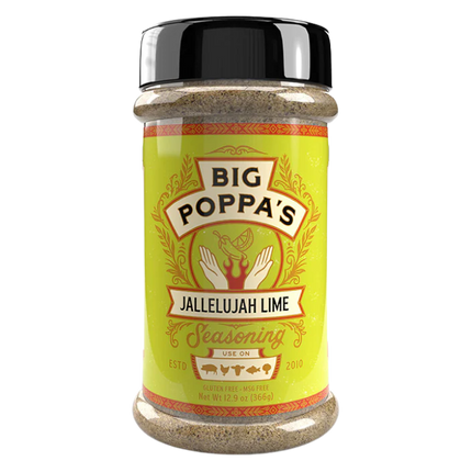 Big Poppa Smokers Big Poppa's Jallelujah Lime Seasoning 12.9 oz