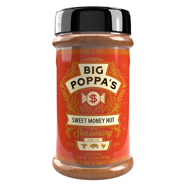 Big Poppa Smokers Big Poppa's Sweet Money Hot Seasoning 12.3 oz