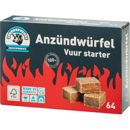 Black Ranch Black Ranch Aanmaakblokjes 64 stuks