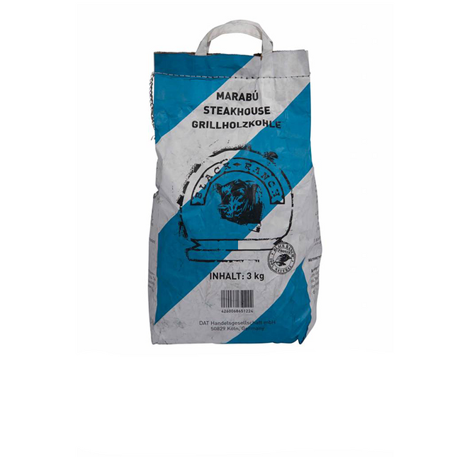 Black Ranch Black Ranch Marabu Houtskool 3 kg