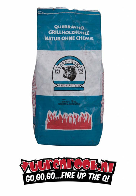 Black Ranch Black Ranch Rode Quebracho Argentinië Houtskool 3 kg