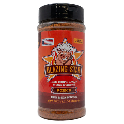Blazing Star Blazing Star Pork’n Rub 388 gram